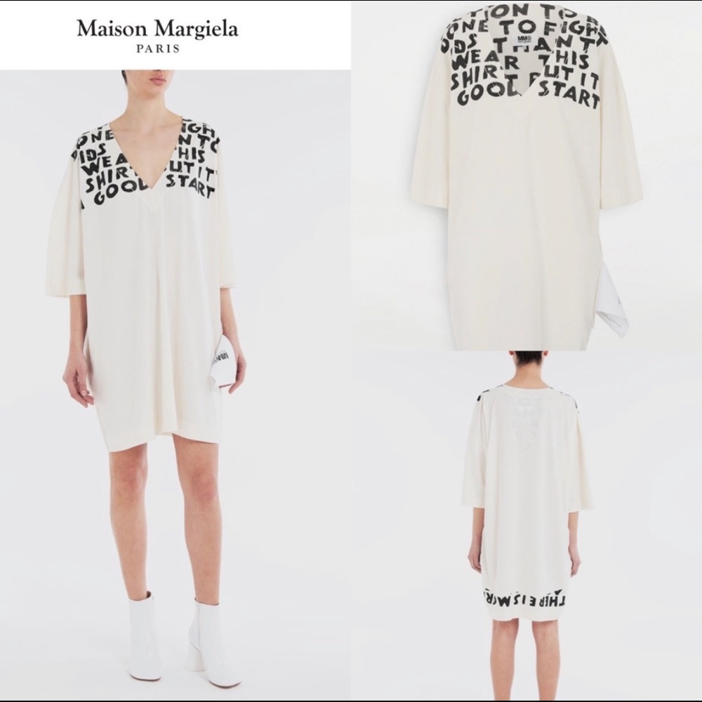 MM6 Maison Margiela aids shirtdress